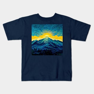 Illustrations inspired by Vincent van Gogh Kids T-Shirt